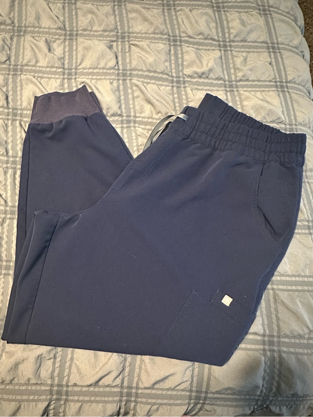 Figs Navy Blue Jogger Pants